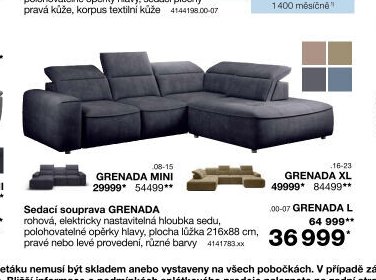 Sedací souprava GRENADA