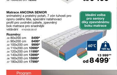 Matrace ANCONA SENIOR