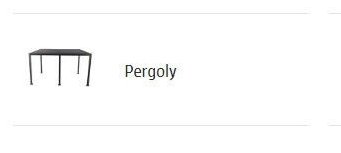 Pergoly