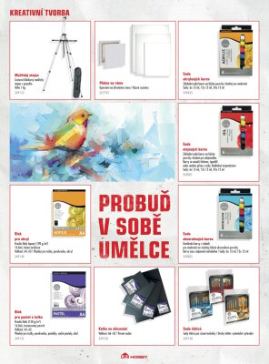 akční leták UNI HOBBY 19.5.2023-30.9.2023