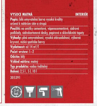 Dulux Vinyl Matt (vpravo dole)