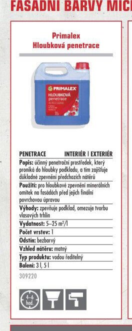 Primalex Hloubková penetrace