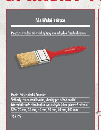Malířské štětce