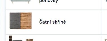 Šatní skříně