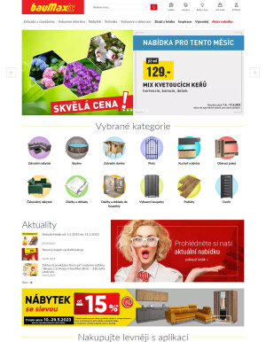 akční leták bauMax 24.5.2023-30.5.2023