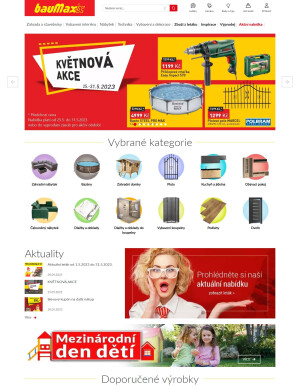 akční leták bauMax 31.5.2023-6.6.2023