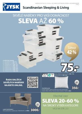 akční leták Jysk 31.5.2023-20.6.2023