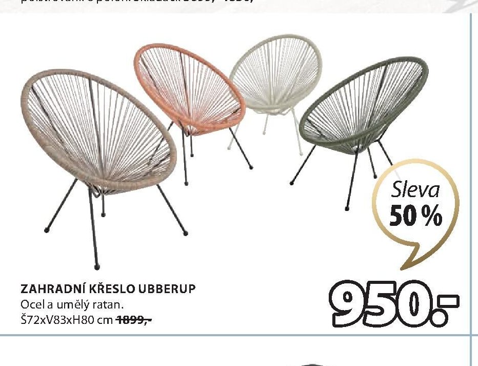 Zahradní křeslo Ubberup