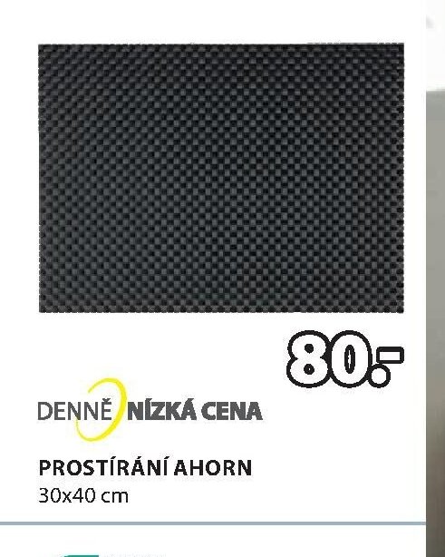 PROSTÍRÁNÍ AHORN