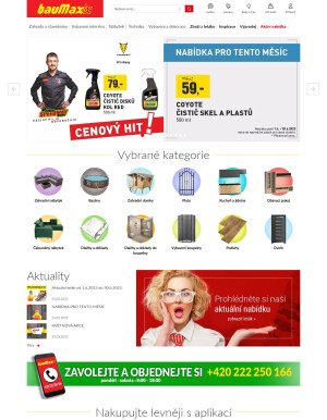 akční leták bauMax 7.6.2023-13.6.2023