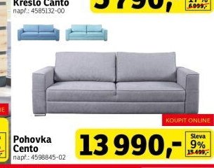 Pohovka Cento