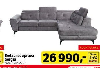 Sedací souprava Sergio