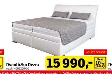 Dvoulůžko Dezra