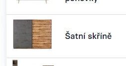 Šatní skříně