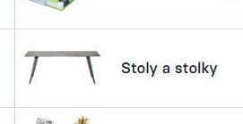 Stoly a stolky