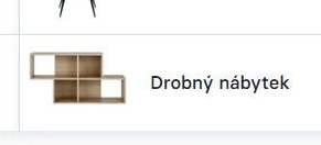 Drobný nábytek