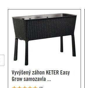 Vyvýšený záhon KETER Easy Grow samozavlažovací
