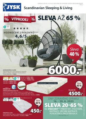 akční leták Jysk 14.6.2023-20.6.2023