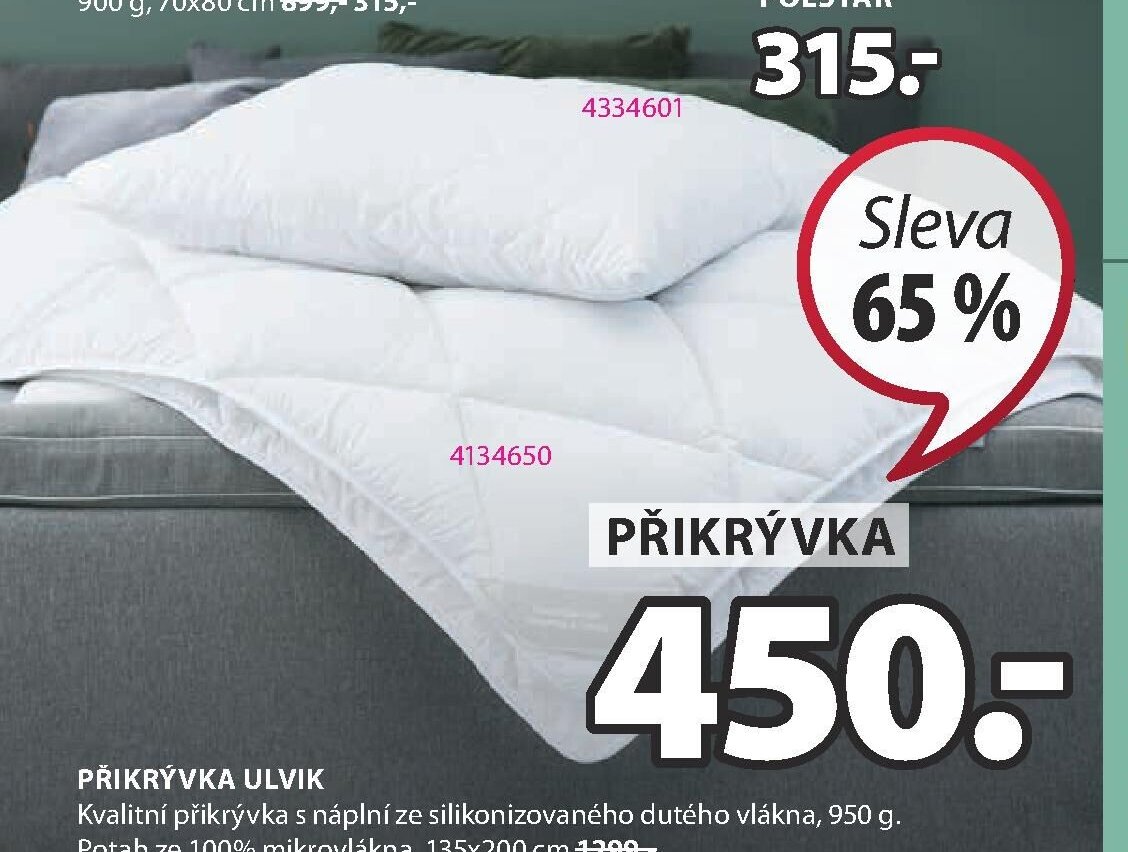 ULVIK PŘIKRÝVKA