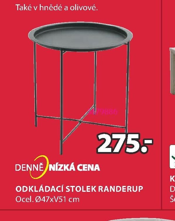 ODKLÁDACÍ STOLEK RANDERUP