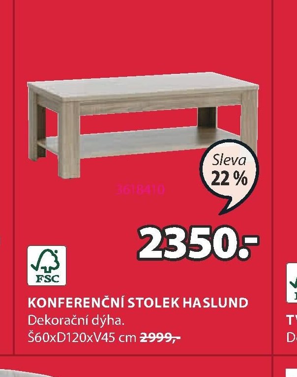 KONFERENČNÍ STOLEK HASLUND