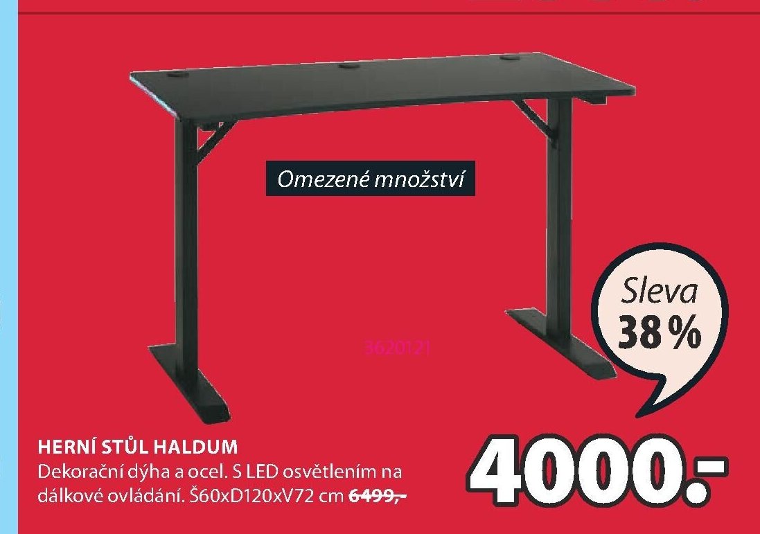 Herní stůl HALDUM