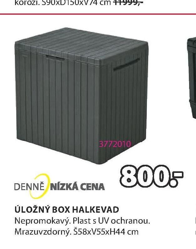 ÚLOŽNÝ BOX HALKEVAD