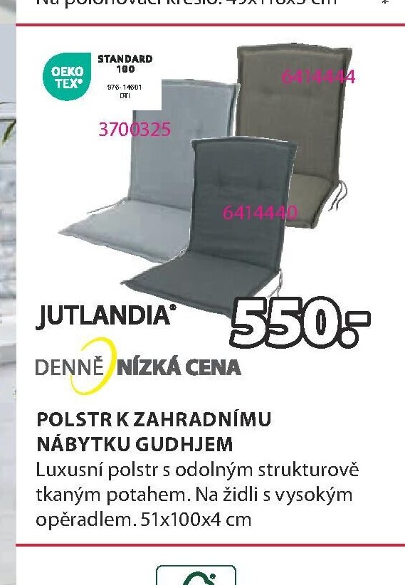 Polstr k zahradnímu nábytku GUDHJEM