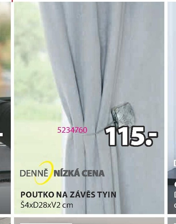Poutko na závěs TYIN