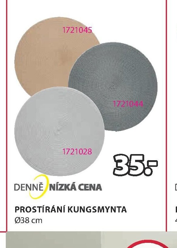 PROSTÍRÁNÍ KUNGSMYNTA