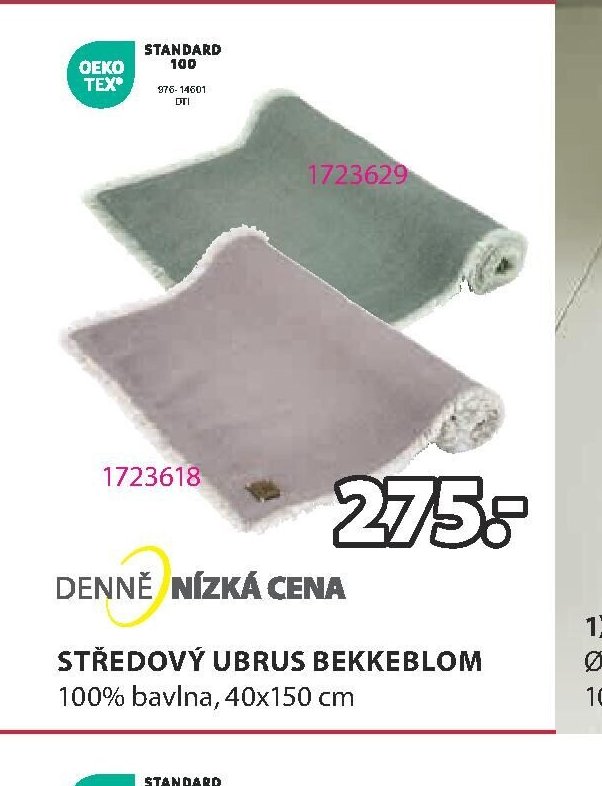 STŘEDOVÝ UBRUS BEKKEBLOM