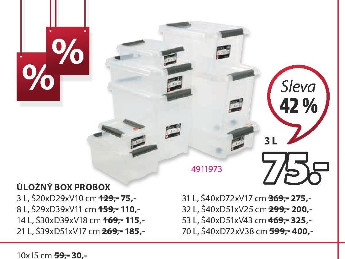 ÚLOŽNÝ BOX PROBOX