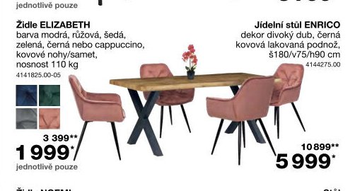 Židle ELIZABETH