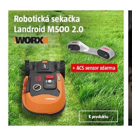 Robotická sekačka Landroid M500 2.0