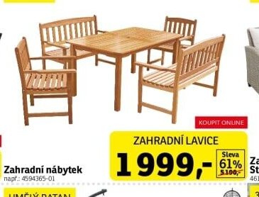 Zahradní nábytek