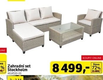 Zahradní set Stockholm