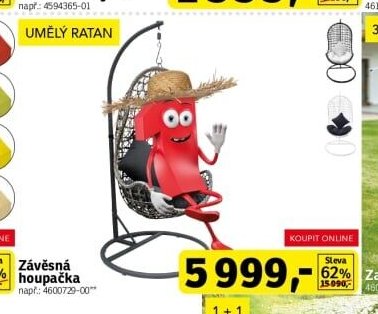 Závěsná houpačka