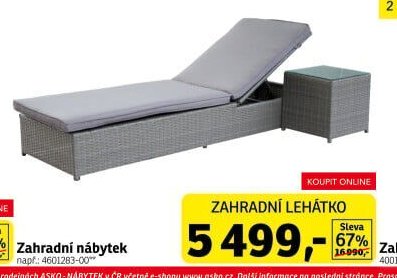 Zahradní nábytek