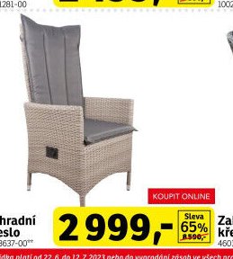 Zahradní křeslo
