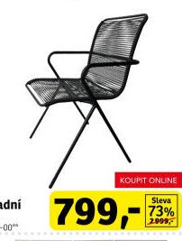Zahradní židle
