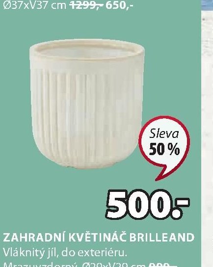 ZAHRADNÍ KVĚTINÁČ BRILLEAND