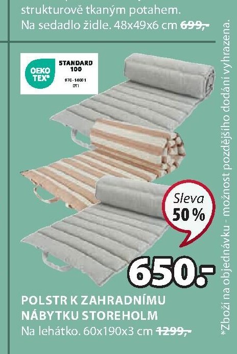 POLSTR K ZAHRADNÍMU NÁBYTKU STOREHOLM