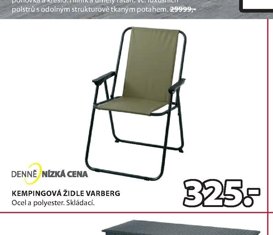 Kempingová židle VARBERG