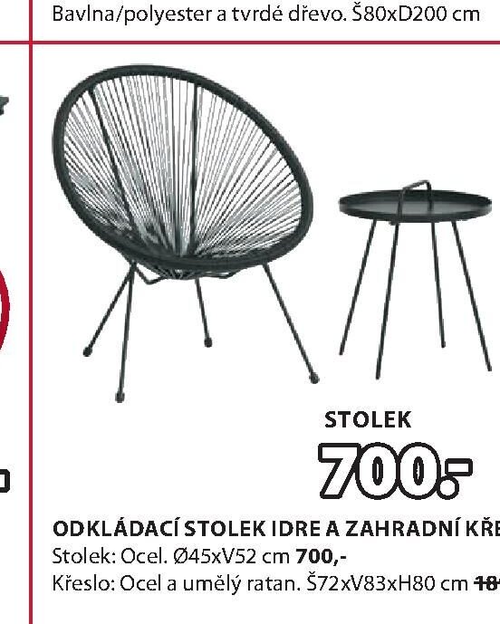 Odkládací stolek IDRE