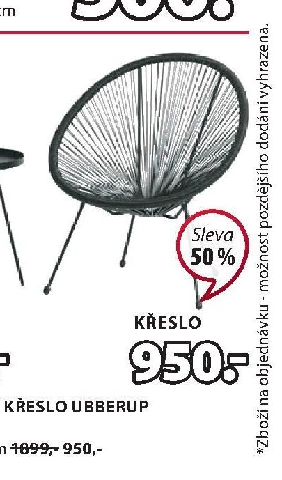 Zahradní křeslo UBBERUP