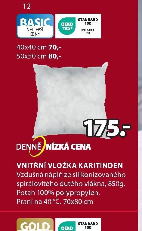 Vnitřní vložka KARITINDEN
