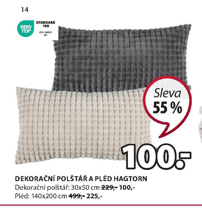 DEKORAČNÍ POLŠTÁŘ HAGTORN