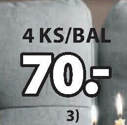 SVÍČKA BALDUR V26 cm