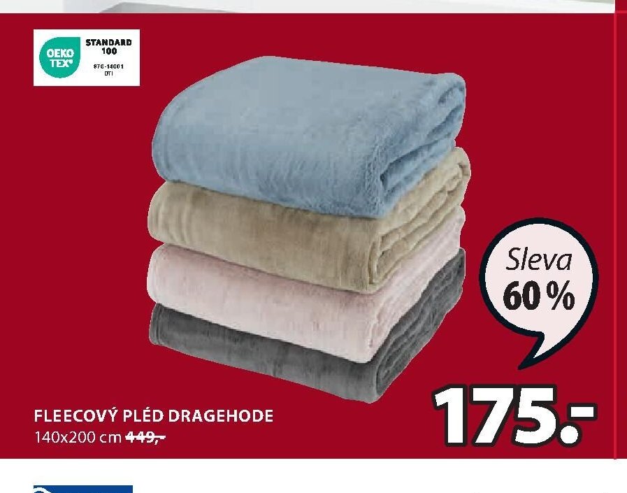 Fleecový pléd DRAGEHODE