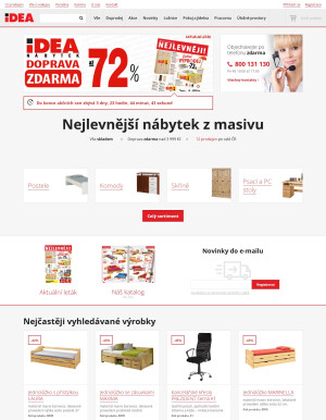 akční leták IDEA nábytek 27.6.2023-3.7.2023